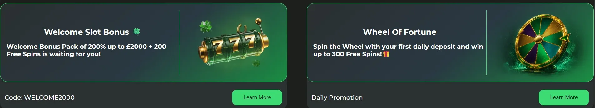 Cleanwins Casino bonuses